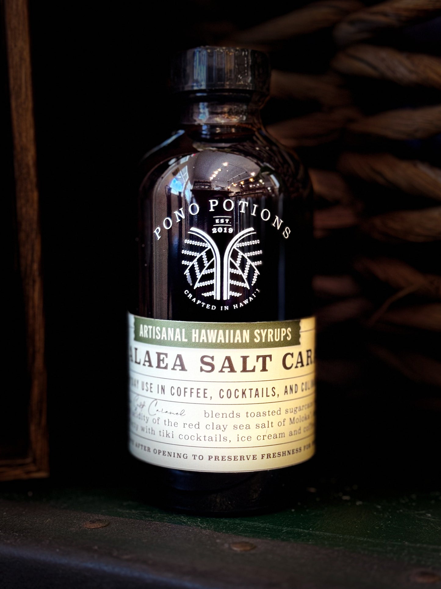 'Alaea Salt Caramel Syrup