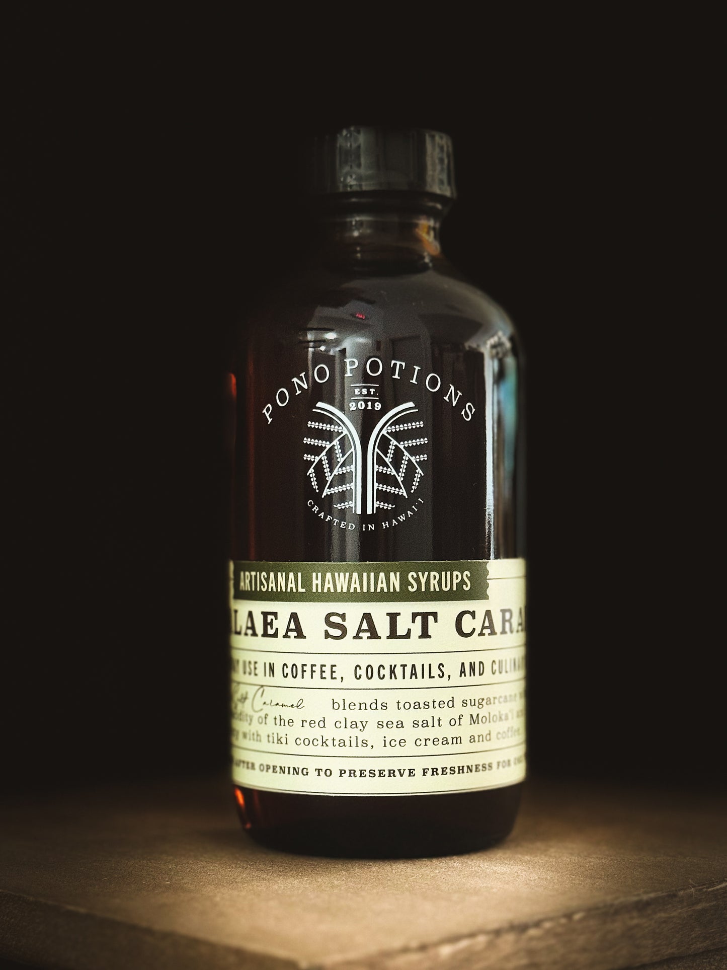 'Alaea Salt Caramel Syrup