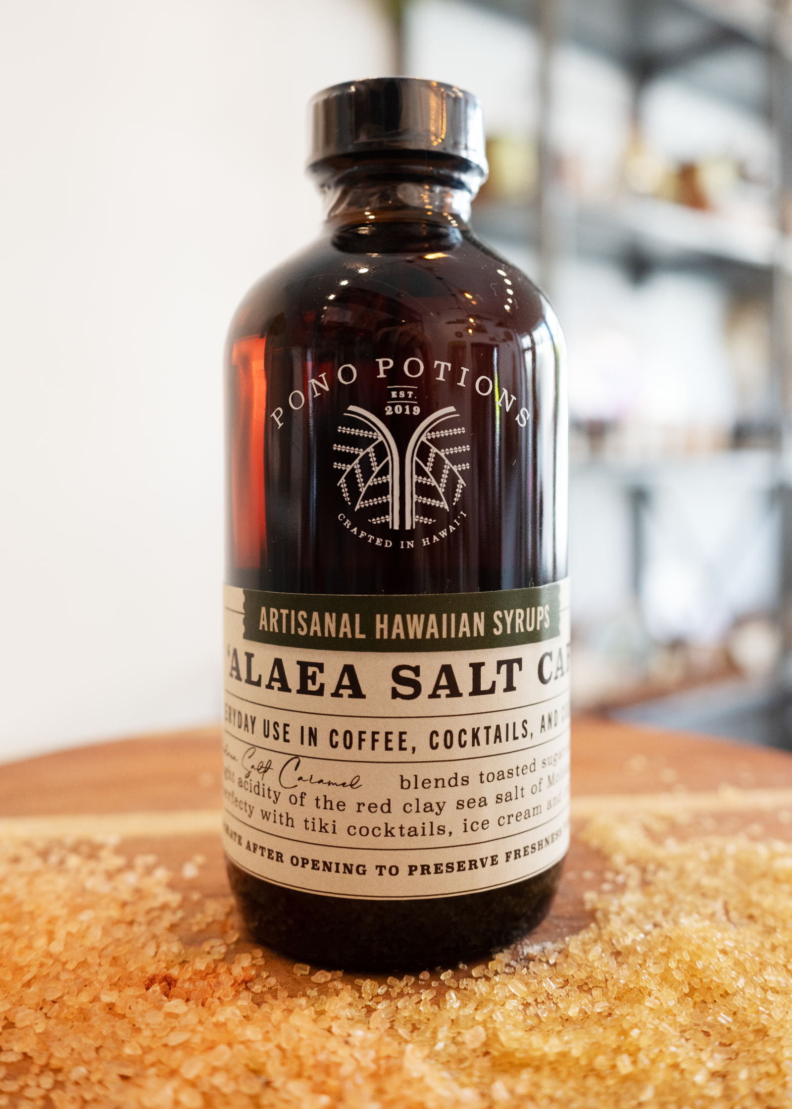 'Alaea Salt Caramel Syrup