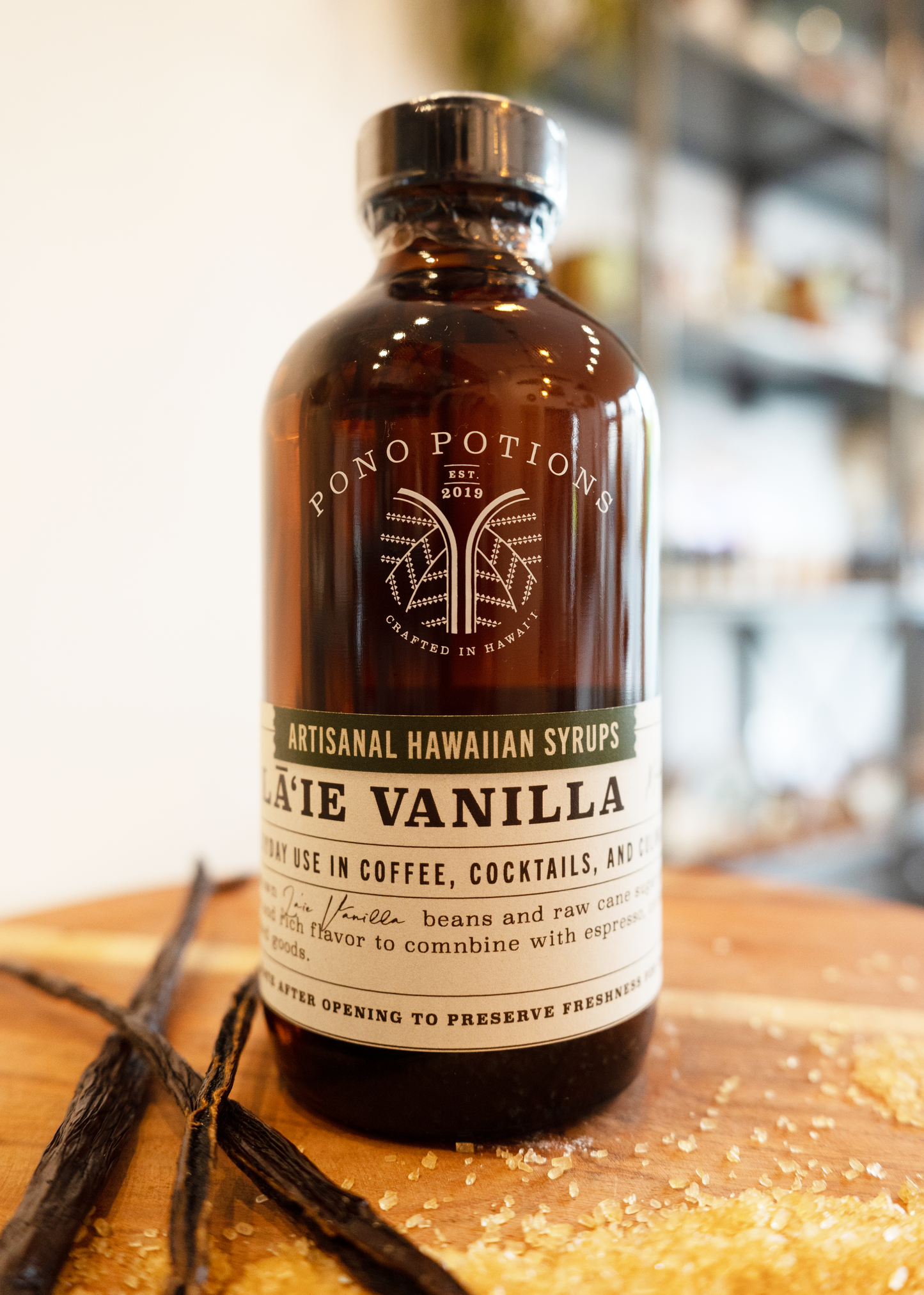 Lāʻie Vanilla Syrup