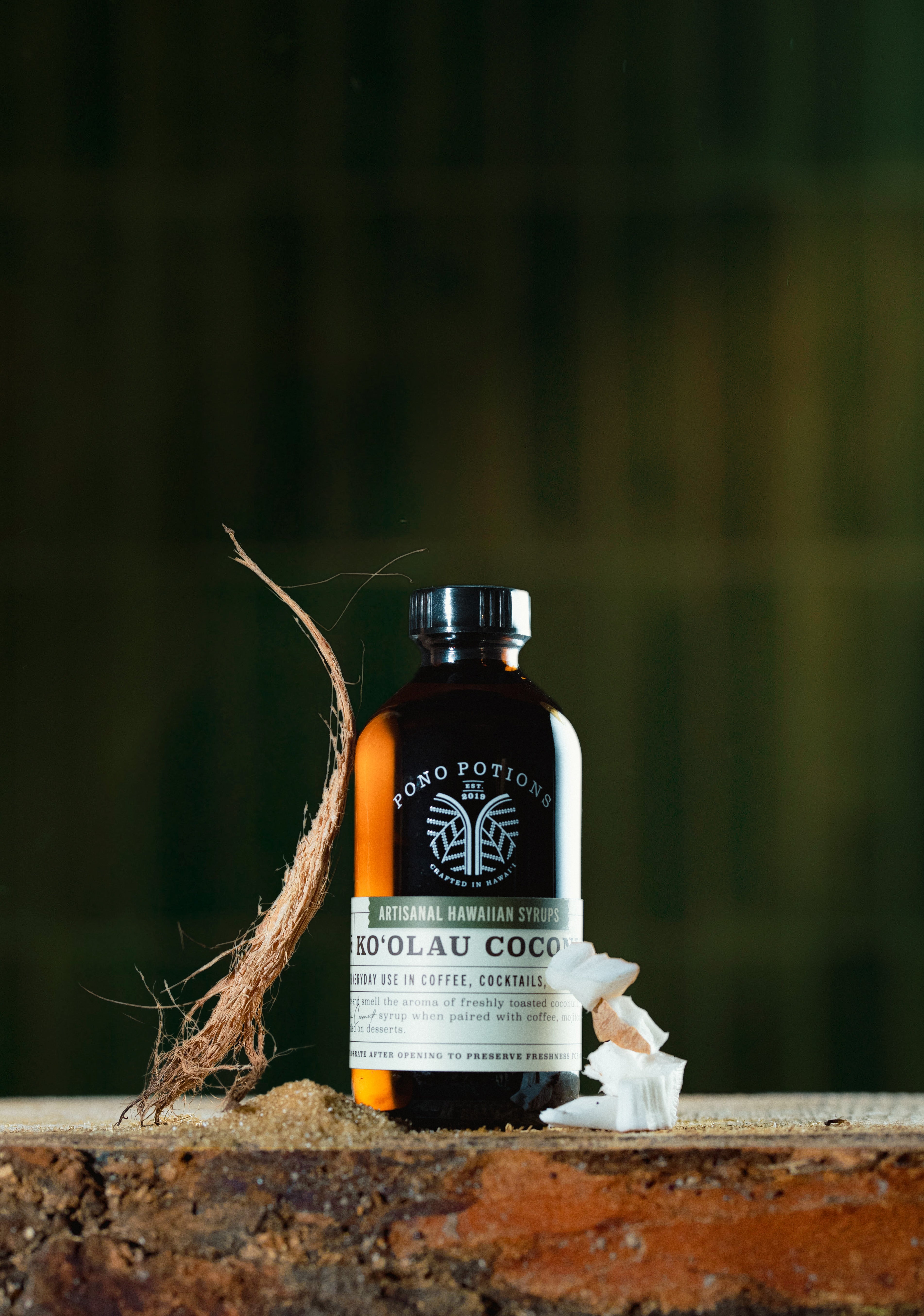 Koʻolau Coconut Syrup · Pono Potions Hawaiian Syrups