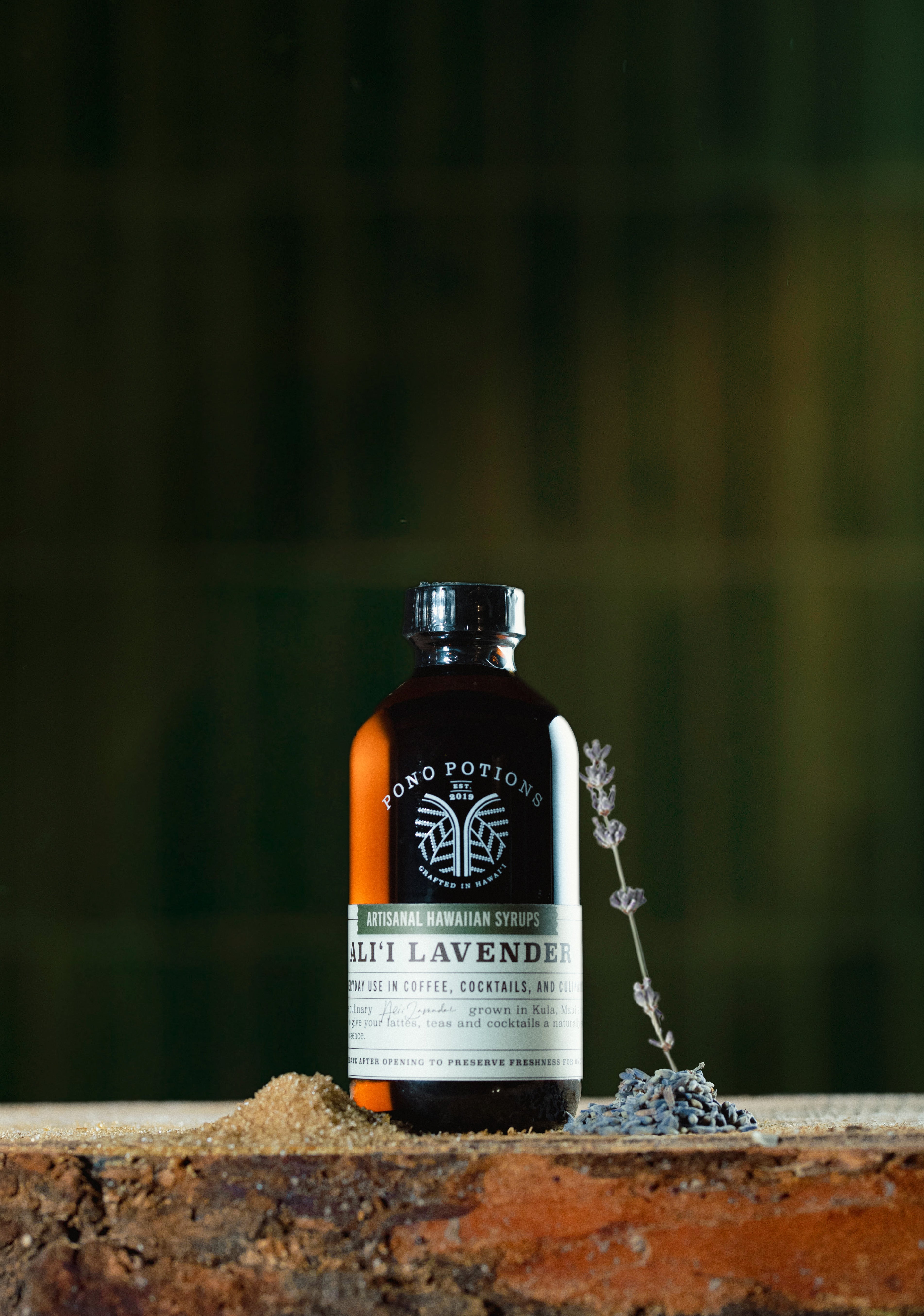 Ali'i Lavender Syrup · Pono Potions Hawaiian Syrups