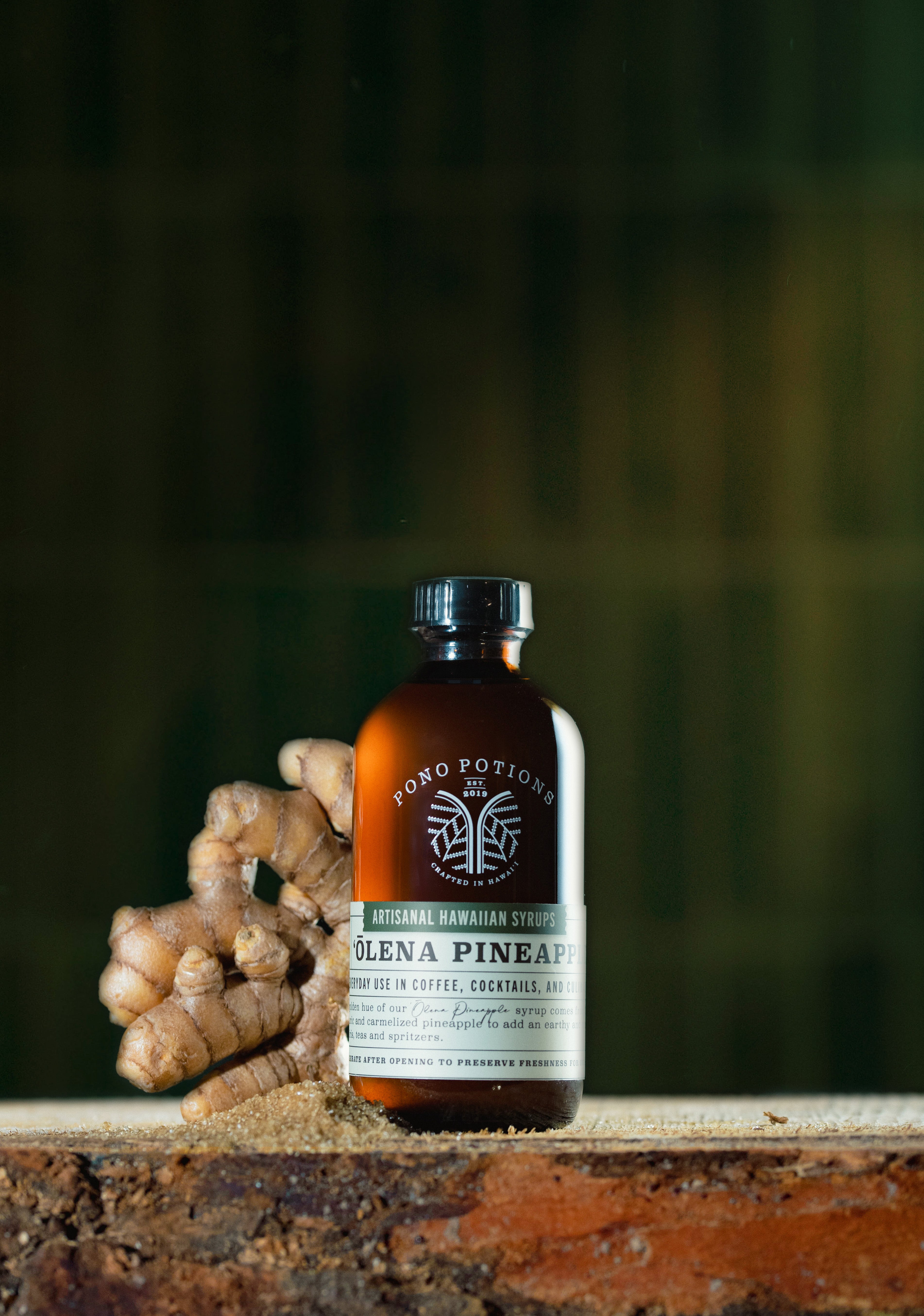 Ōlena Pineapple Syrup · Pono Potions Hawaiian Syrups