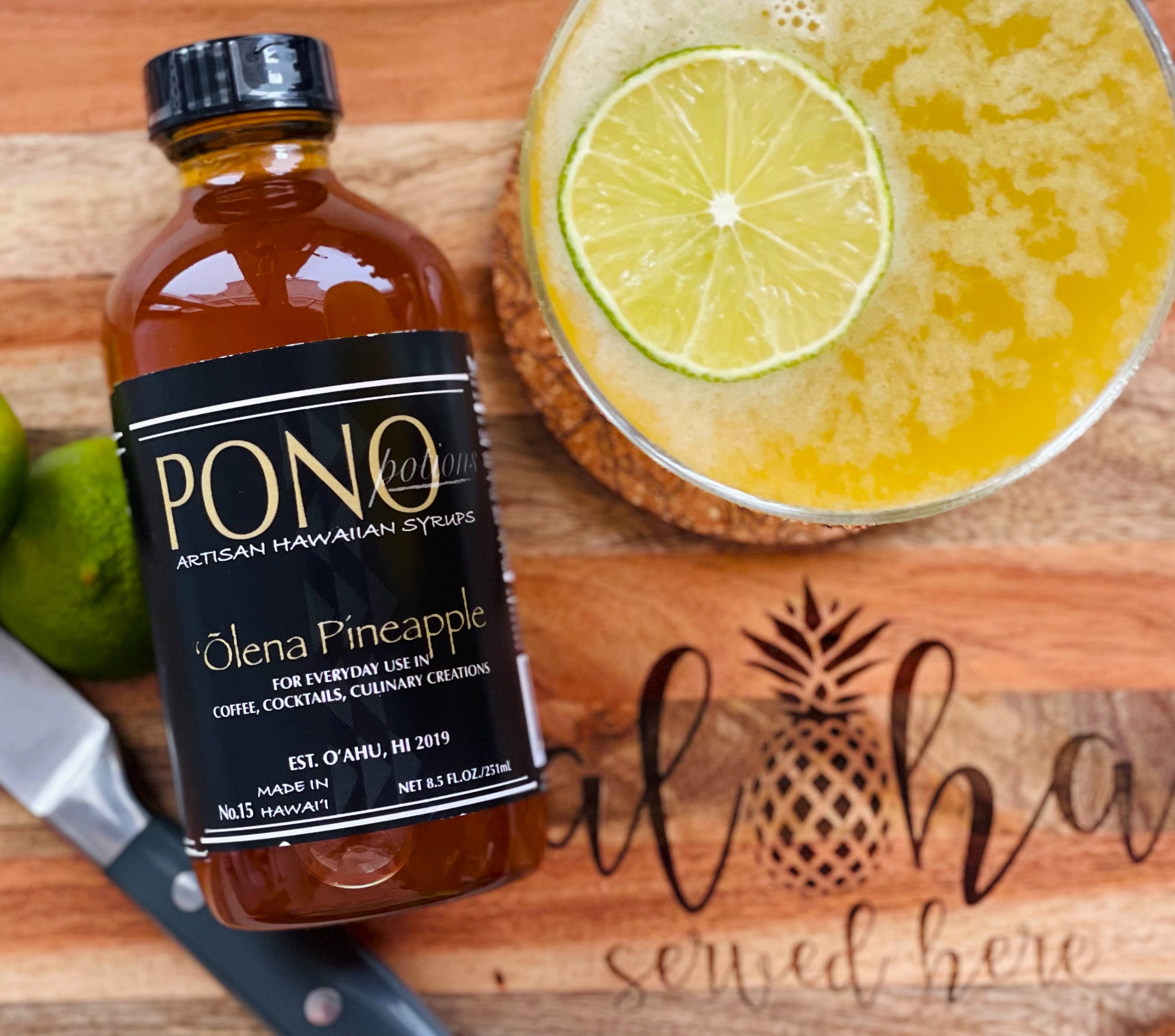 'Ōlena Pineapple Syrup